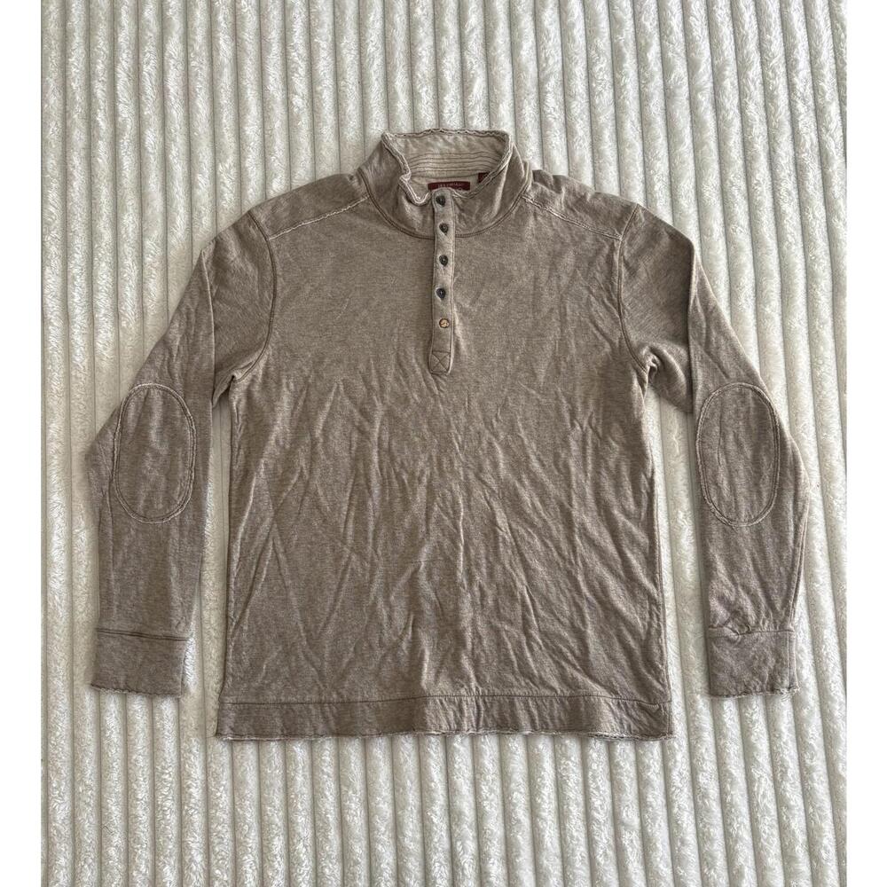 Jeremiah Feather HTR Men's Henley Sweater